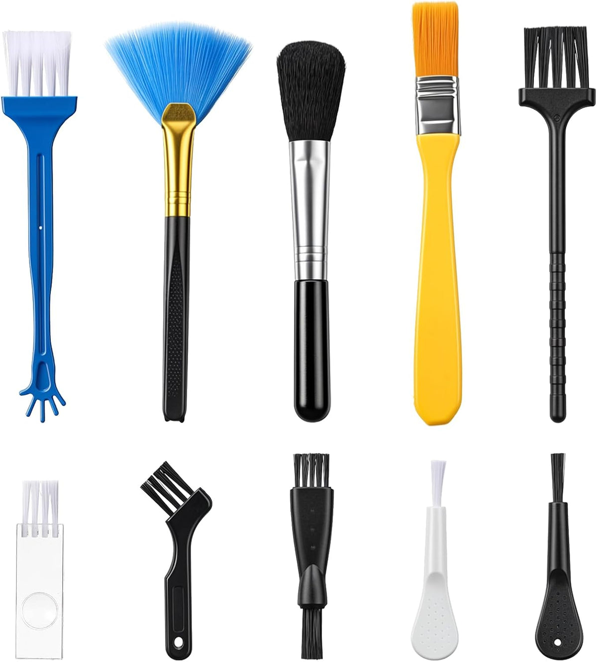 Keyboard & Desktop Cleaning Brush – Computer Keyboard Cleaner, Desktop Dusting Brush & Precision Cleaning Tool for Electronics