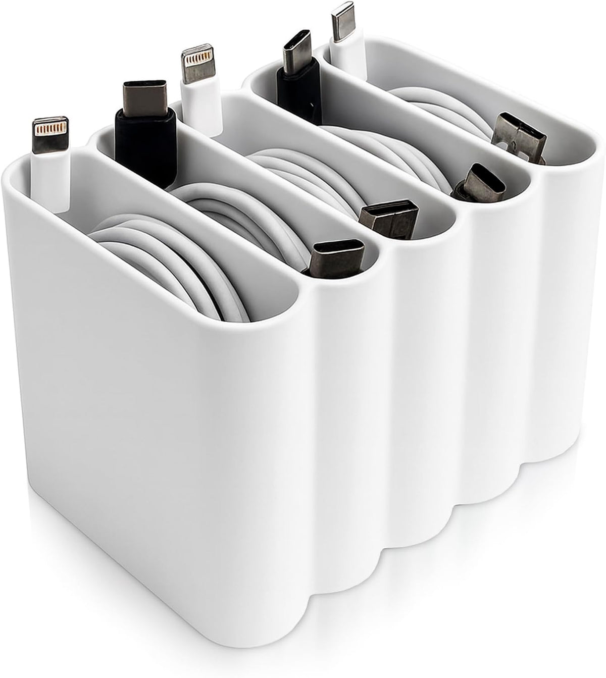 Cable Management Organizer Box – Cord Management Box, Cable Storage Organizer & Desk Wire Management Solution