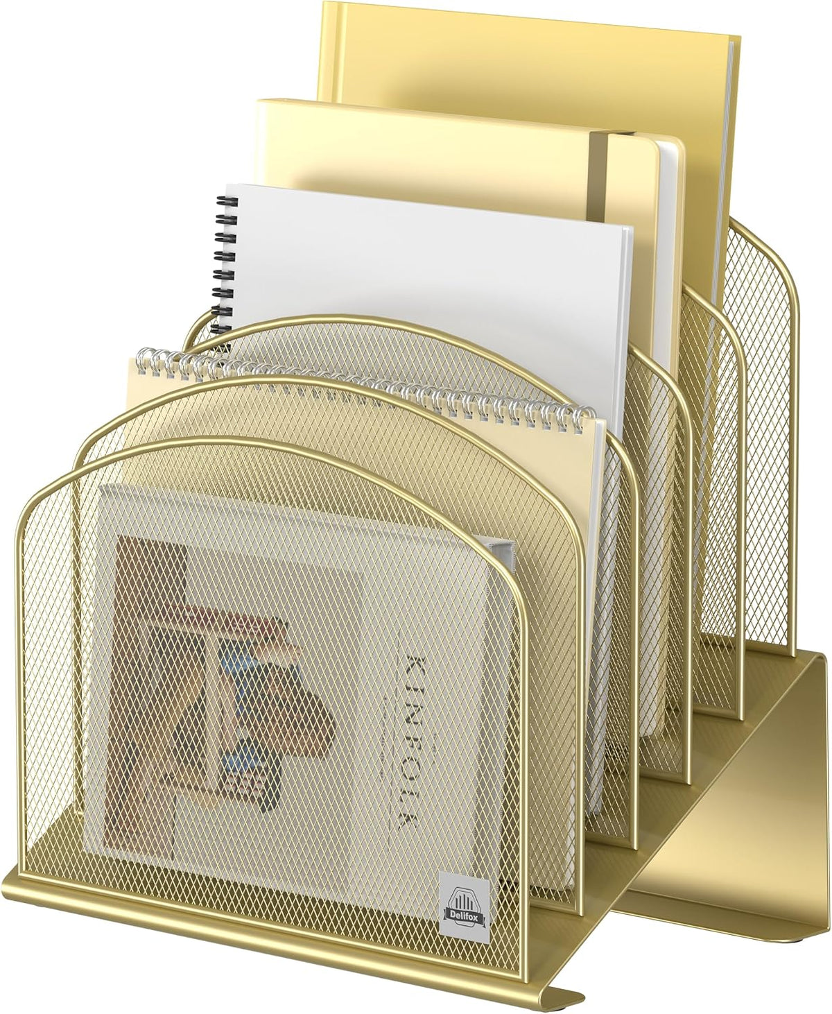 File & Document Organizer – Desktop File Holder, Document Storage Organizer & Office Paper Organizer