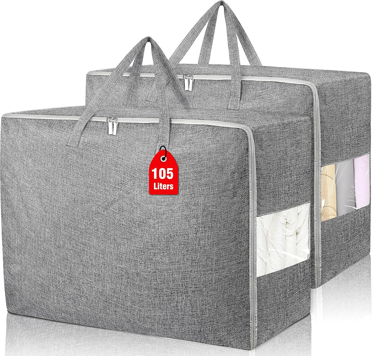 Under-Bed Clothing Storage Bags – Under-Bed Clothes Organizer, Foldable Garment Storage Bags & Space-Saving Closet Storage Containers