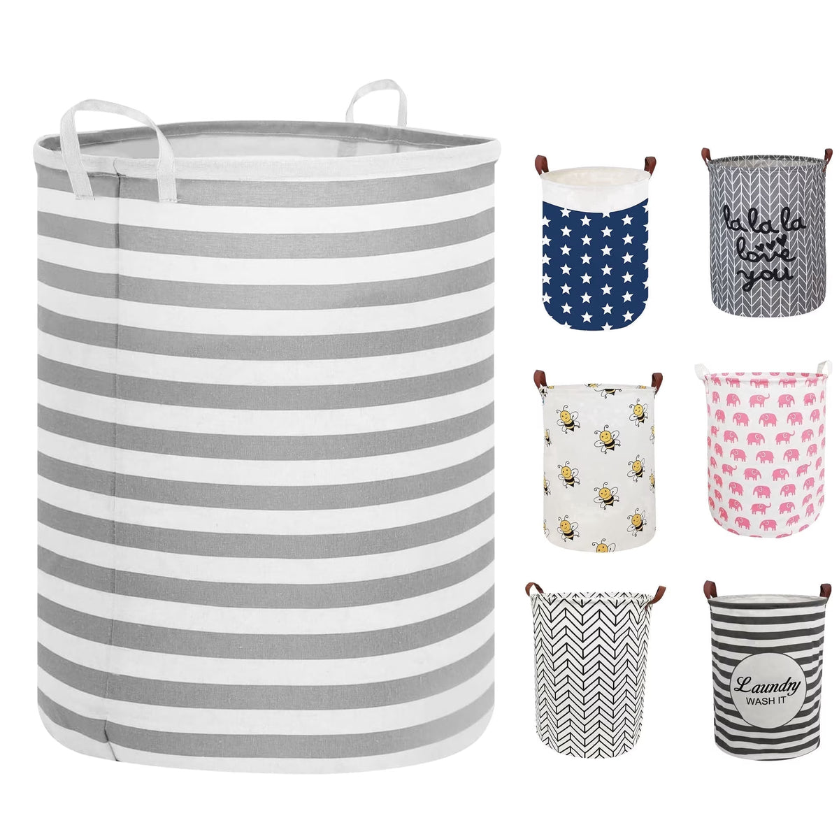 Foldable Laundry Basket – Collapsible Clothes Hamper, Portable Laundry Storage Basket & Space-Saving Clothes Organizer for Home, Bedroom & Laundry Room
