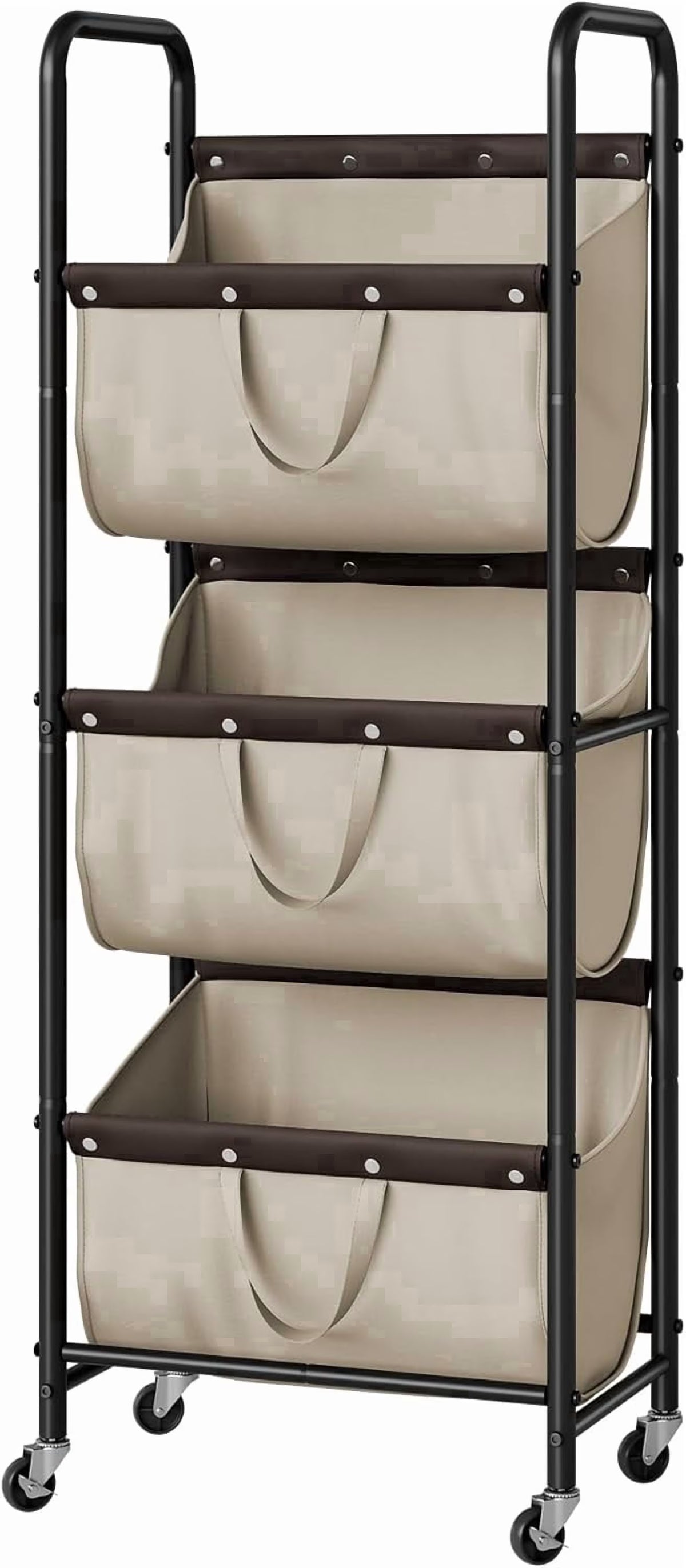 Laundry Sorting Hamper – Multi-Compartment Clothes Sorter, Laundry Basket & Clothes Organizer for Home, Bedroom & Laundry Room