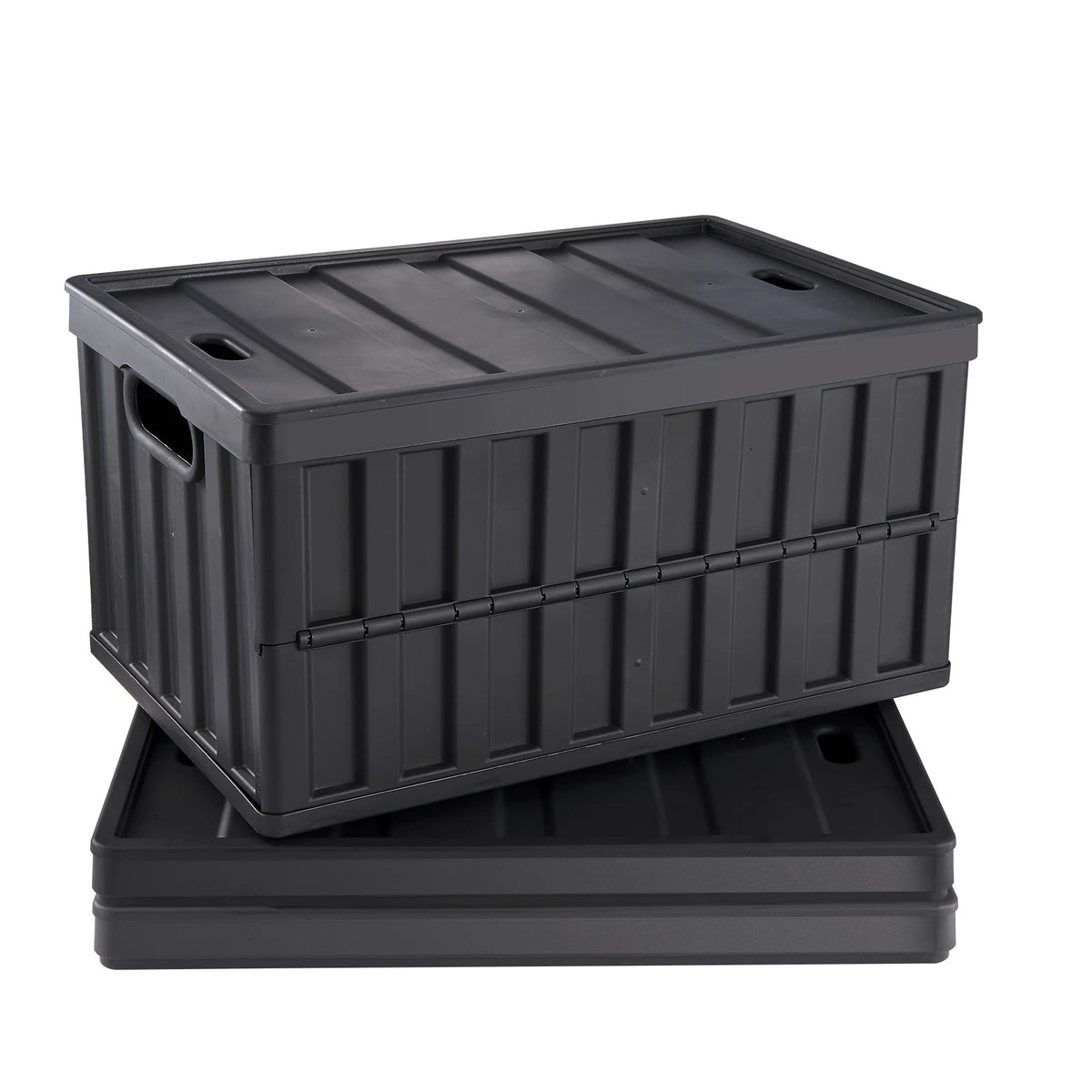 Black Collapsible Storage Bins – Foldable Closet Organizer Bins, Collapsible Storage Boxes & Space-Saving Home Organization Containers