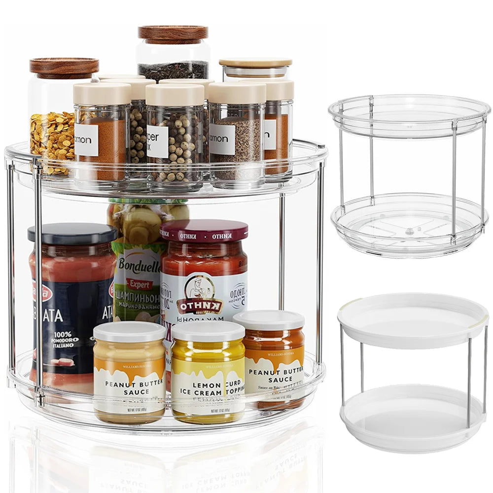 Rotating Spice Rack Lazy Susan